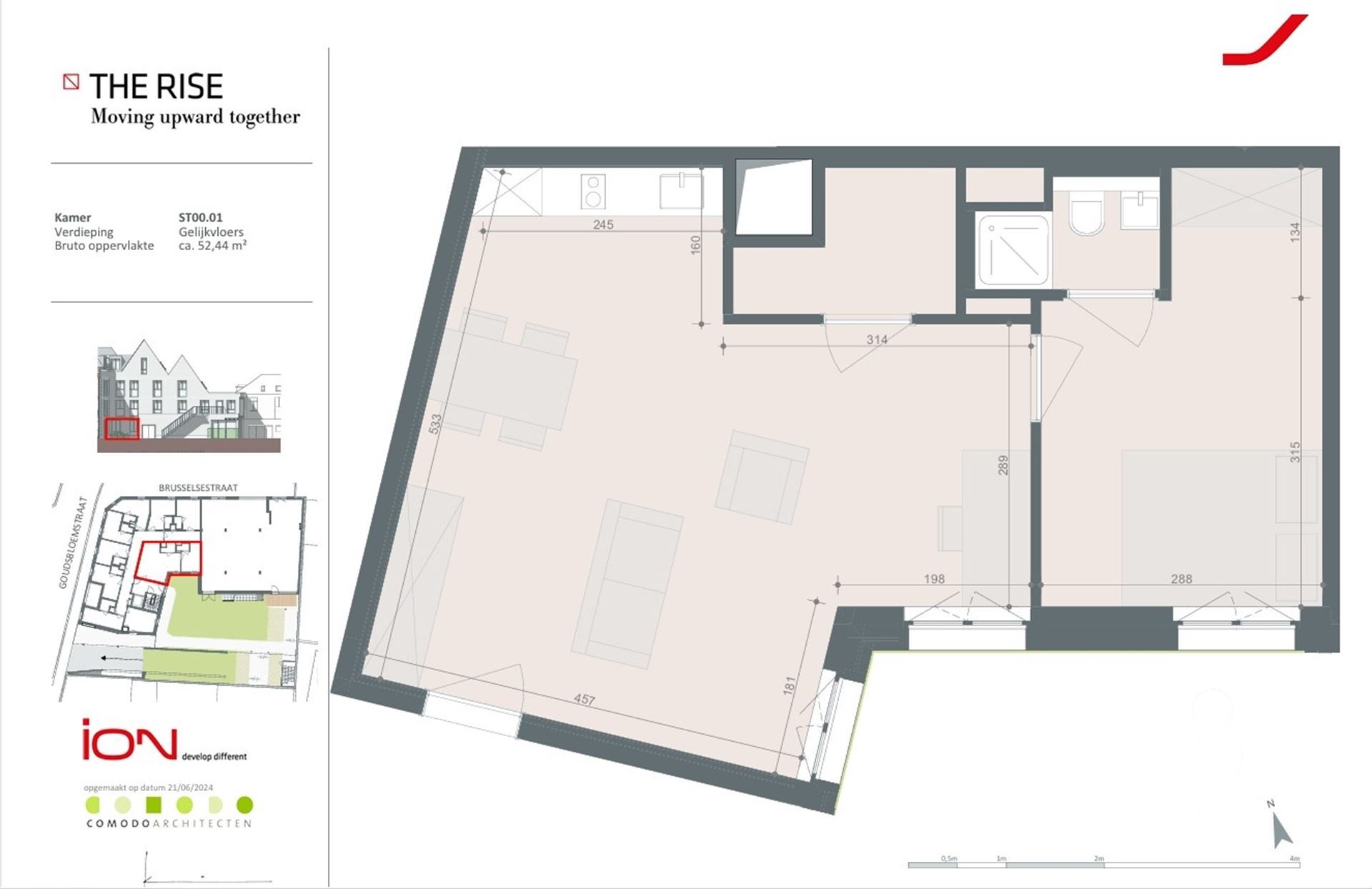 Apartment for rent in HEVERLEE