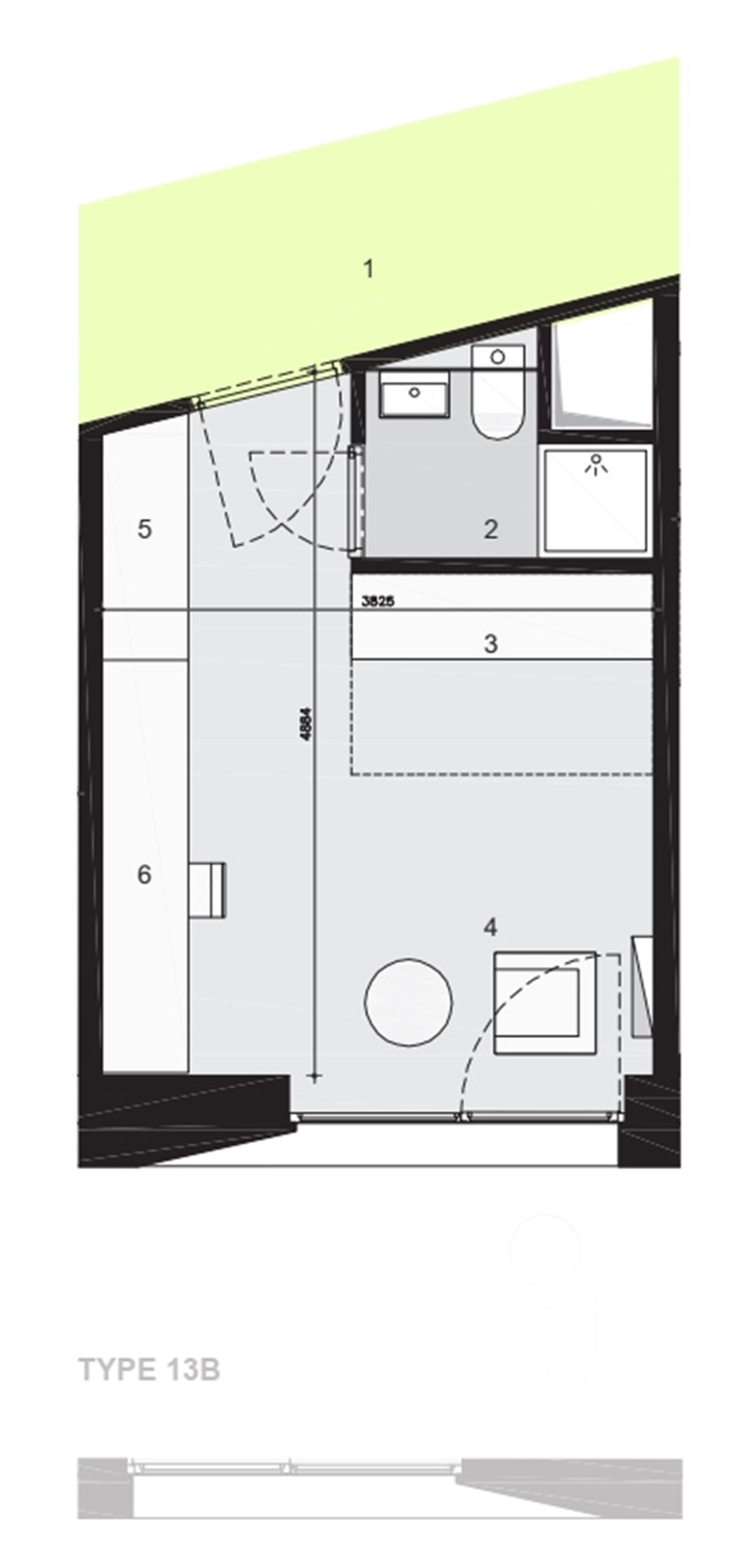 Dorm room for rent in KESSEL LO