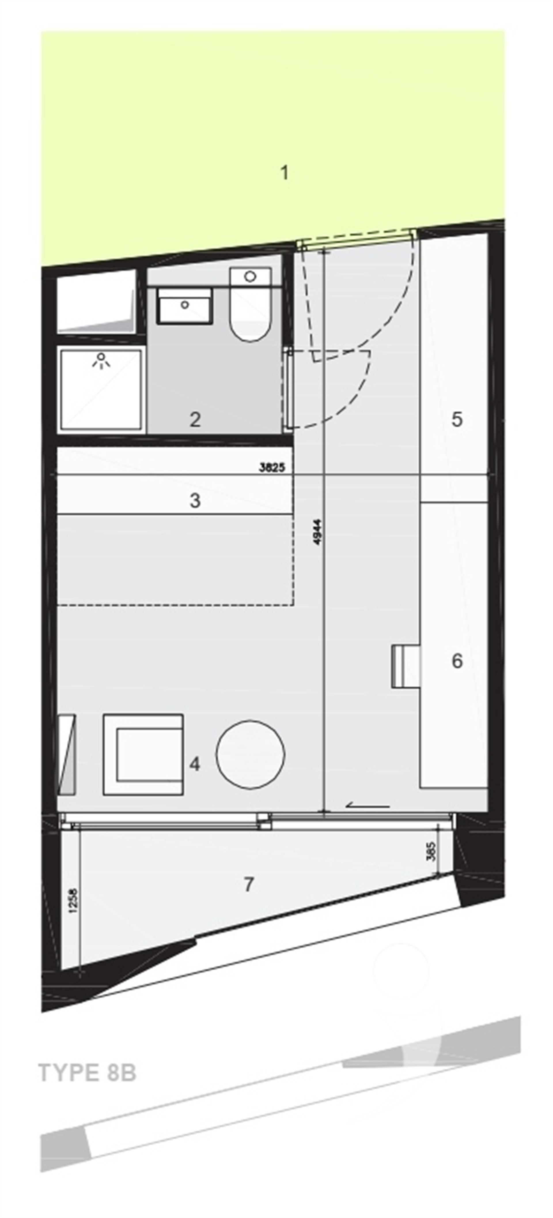 Dorm room for rent in KESSEL LO