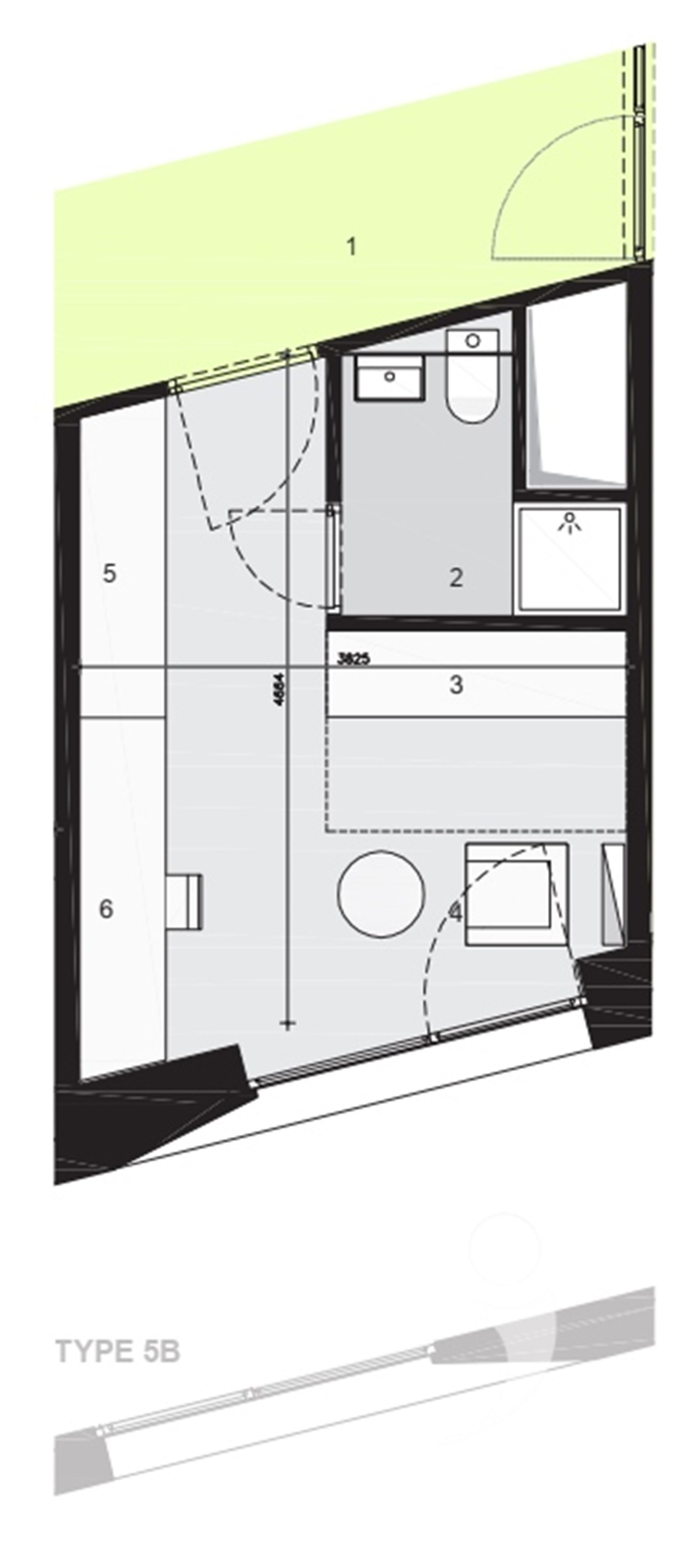 Dorm room for rent in KESSEL LO