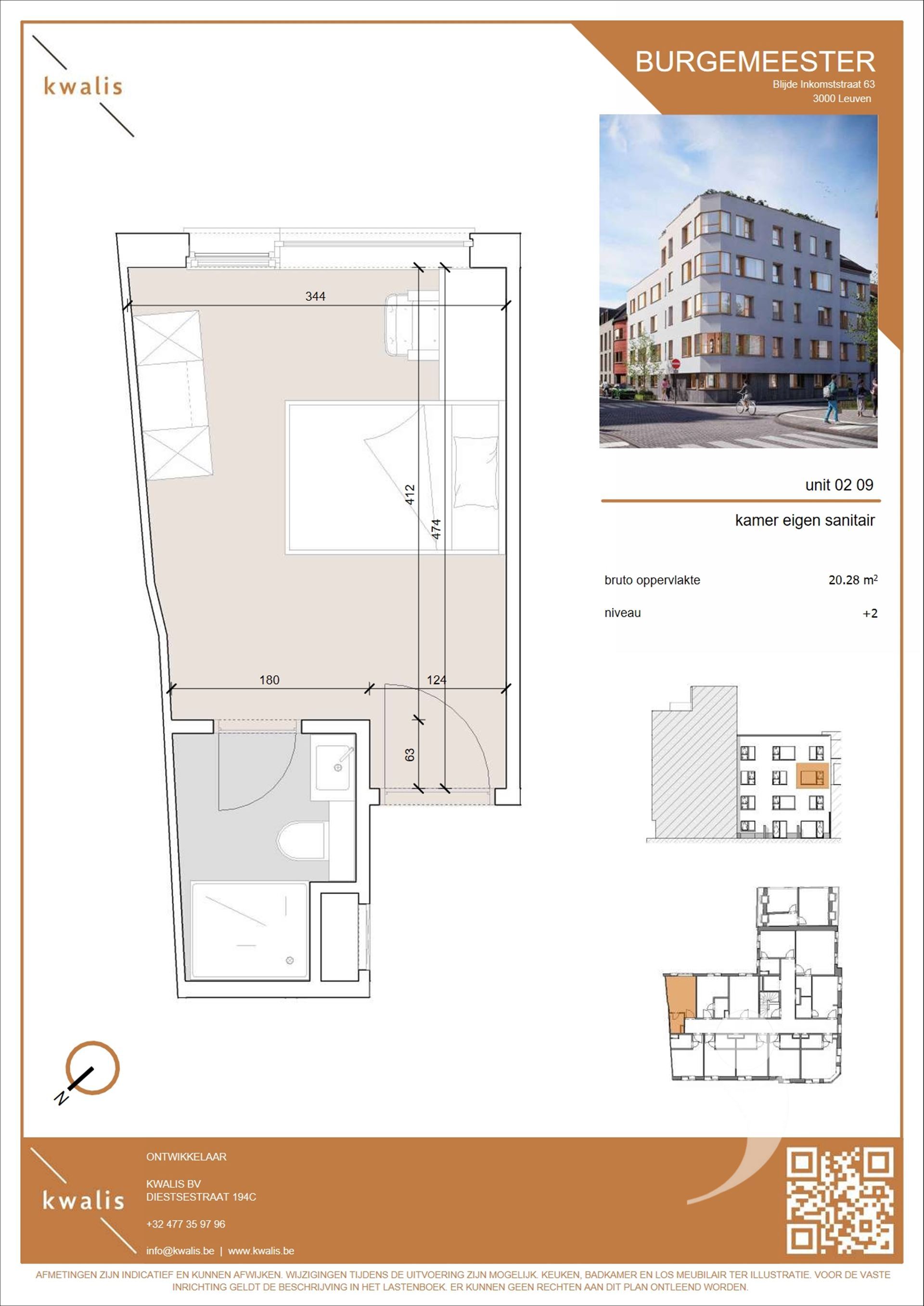 Dorm room for rent in LEUVEN