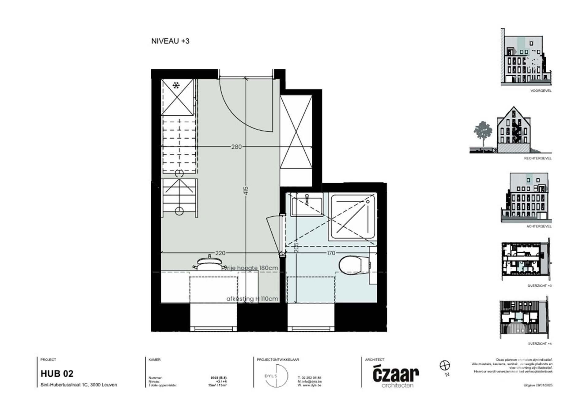 Dorm room for rent in LEUVEN