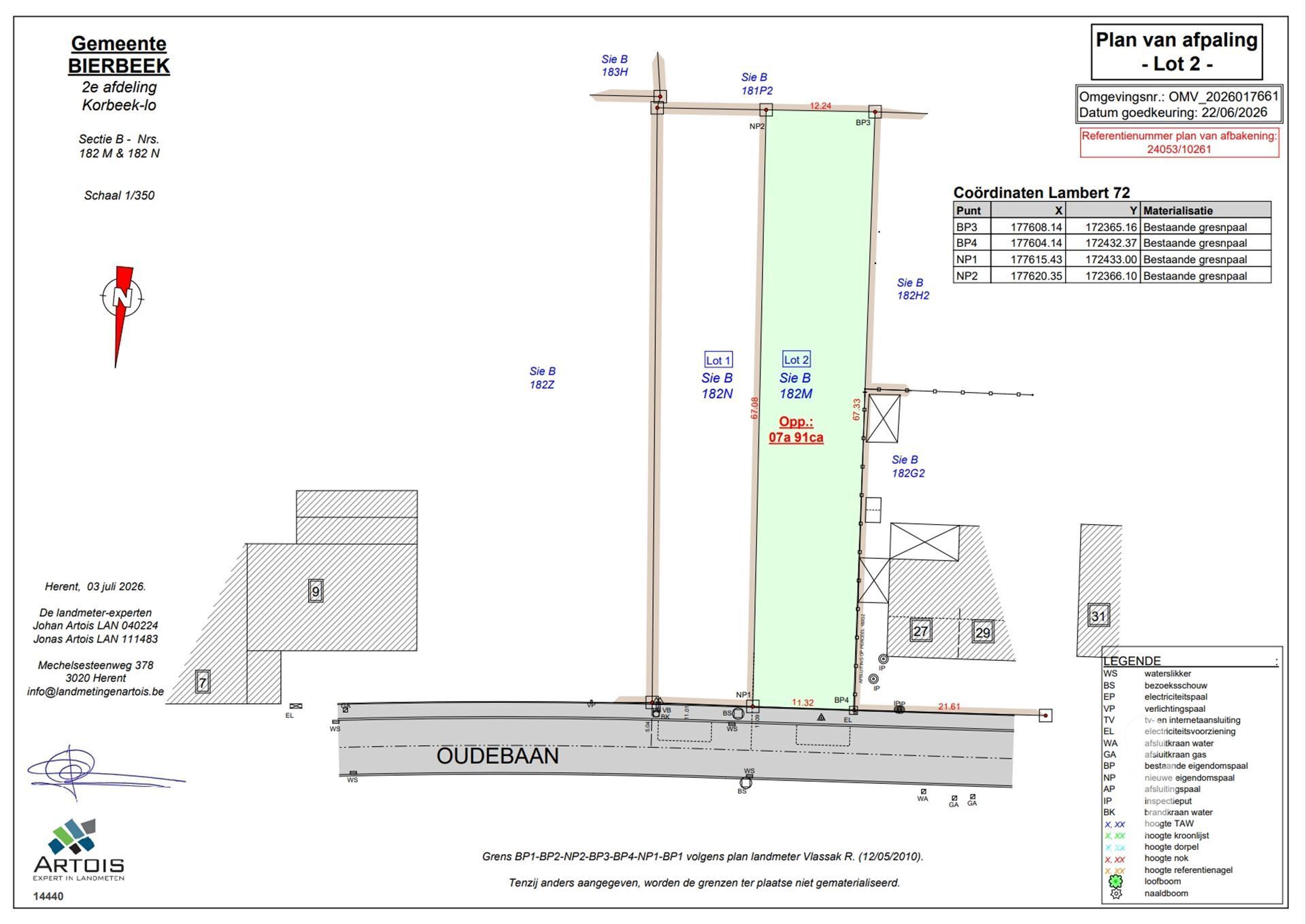 Ground for sale in KORBEEK-LO