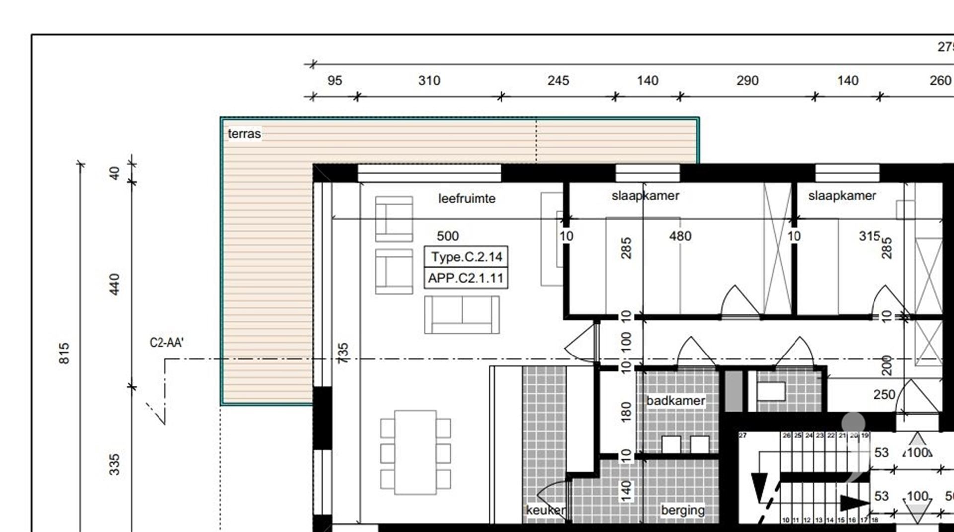 Nieuwbouw appartement te huur in HERENT