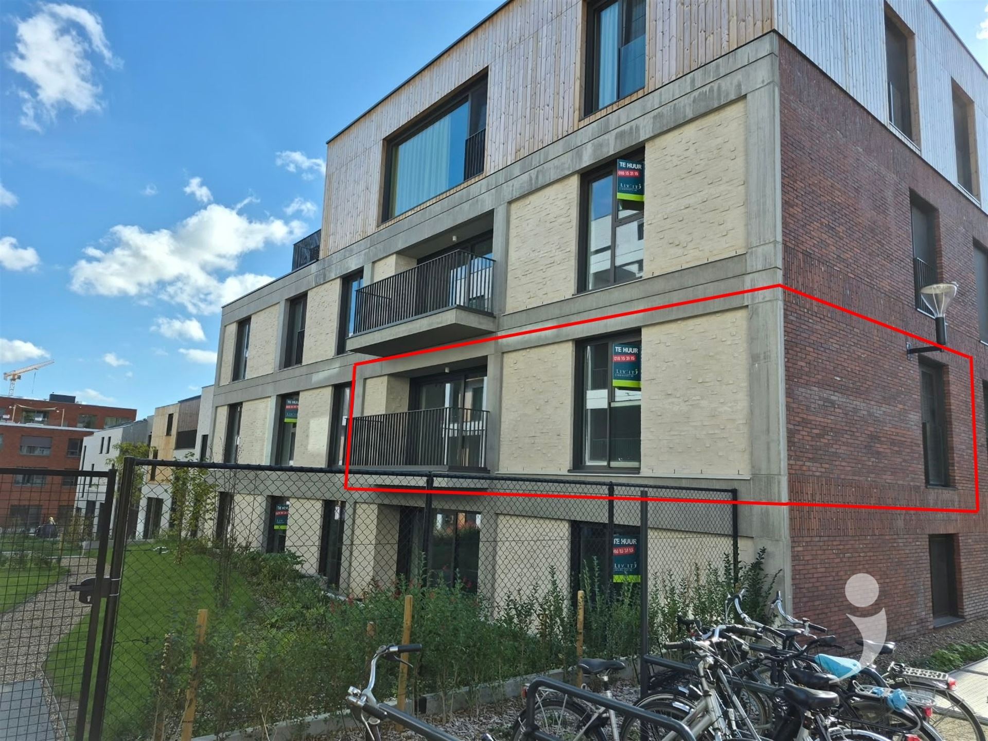 Nieuwbouw appartement te huur in LEUVEN