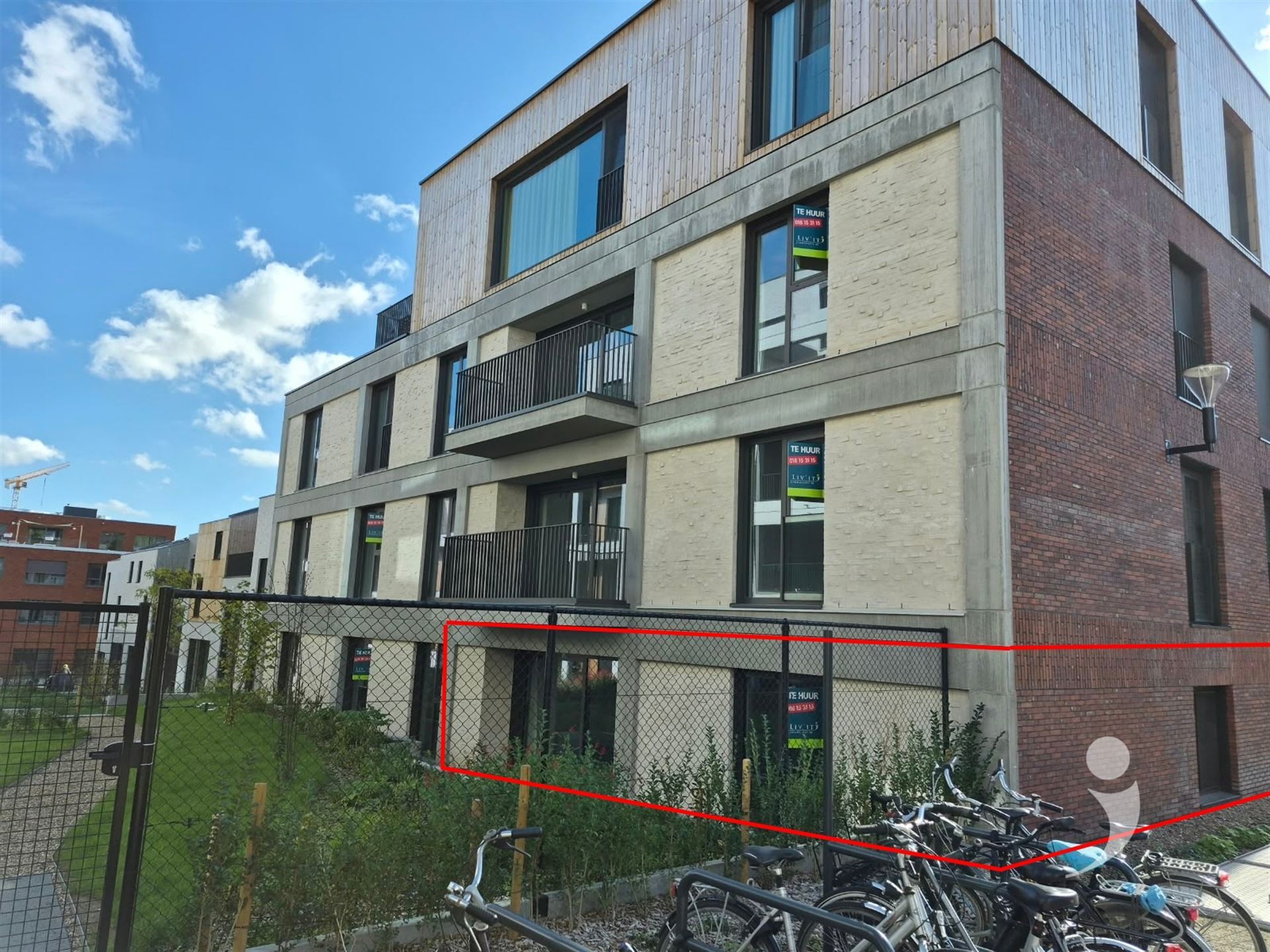 Nieuwbouw appartement te huur in LEUVEN