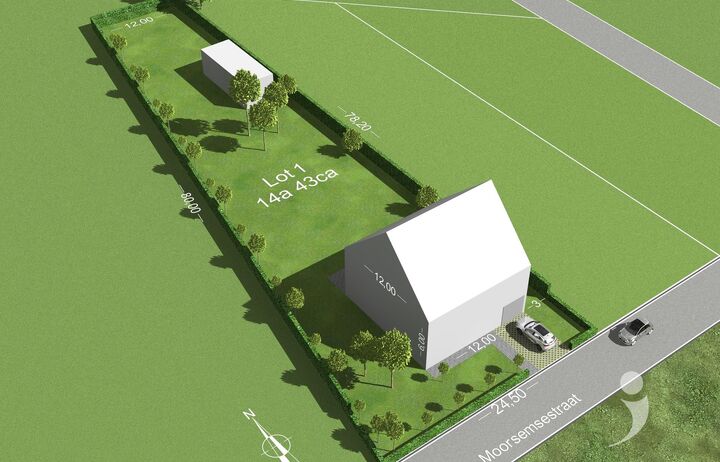 Ground for sale in BEGIJNENDIJK