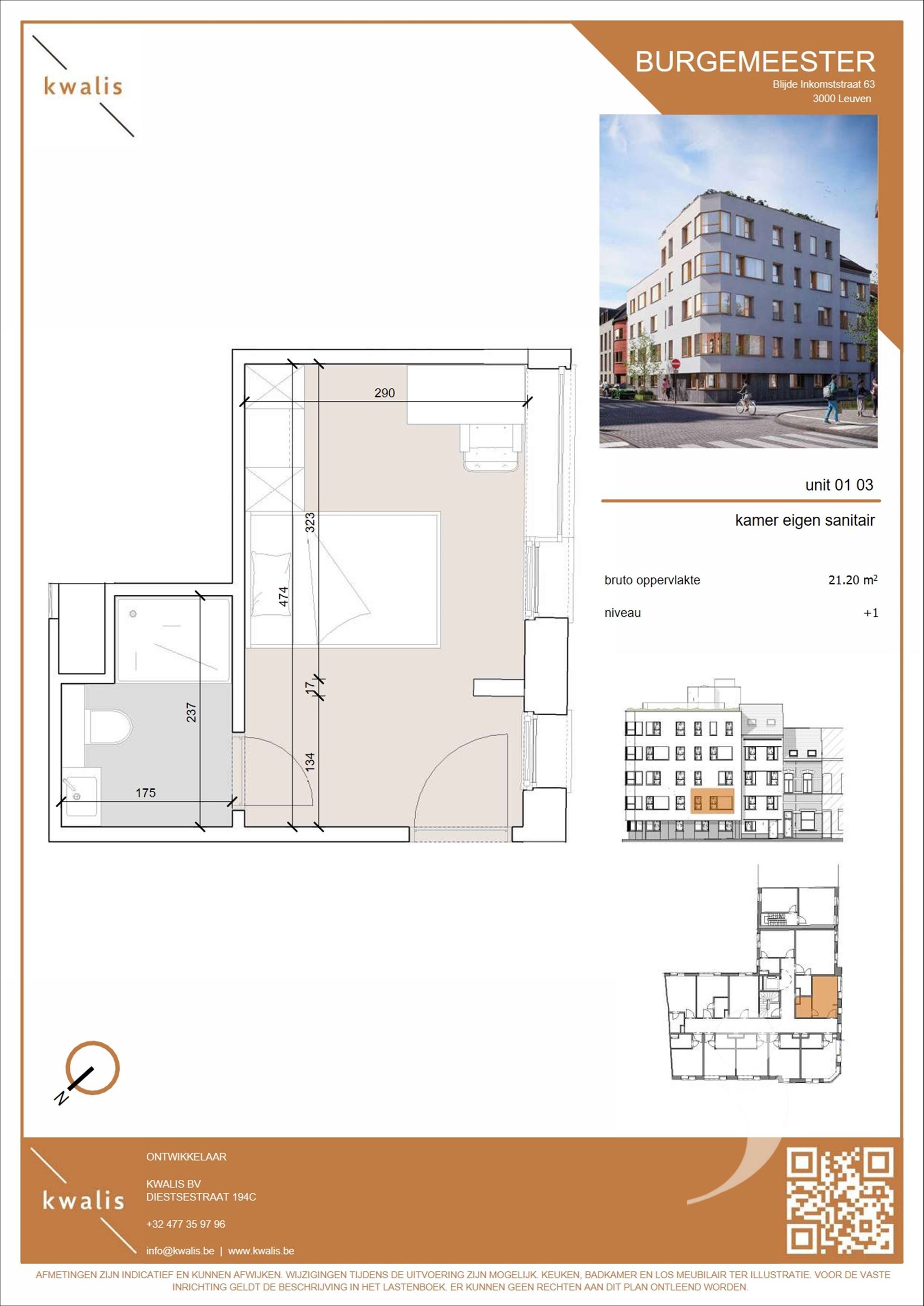 Studentenkamer te huur in LEUVEN