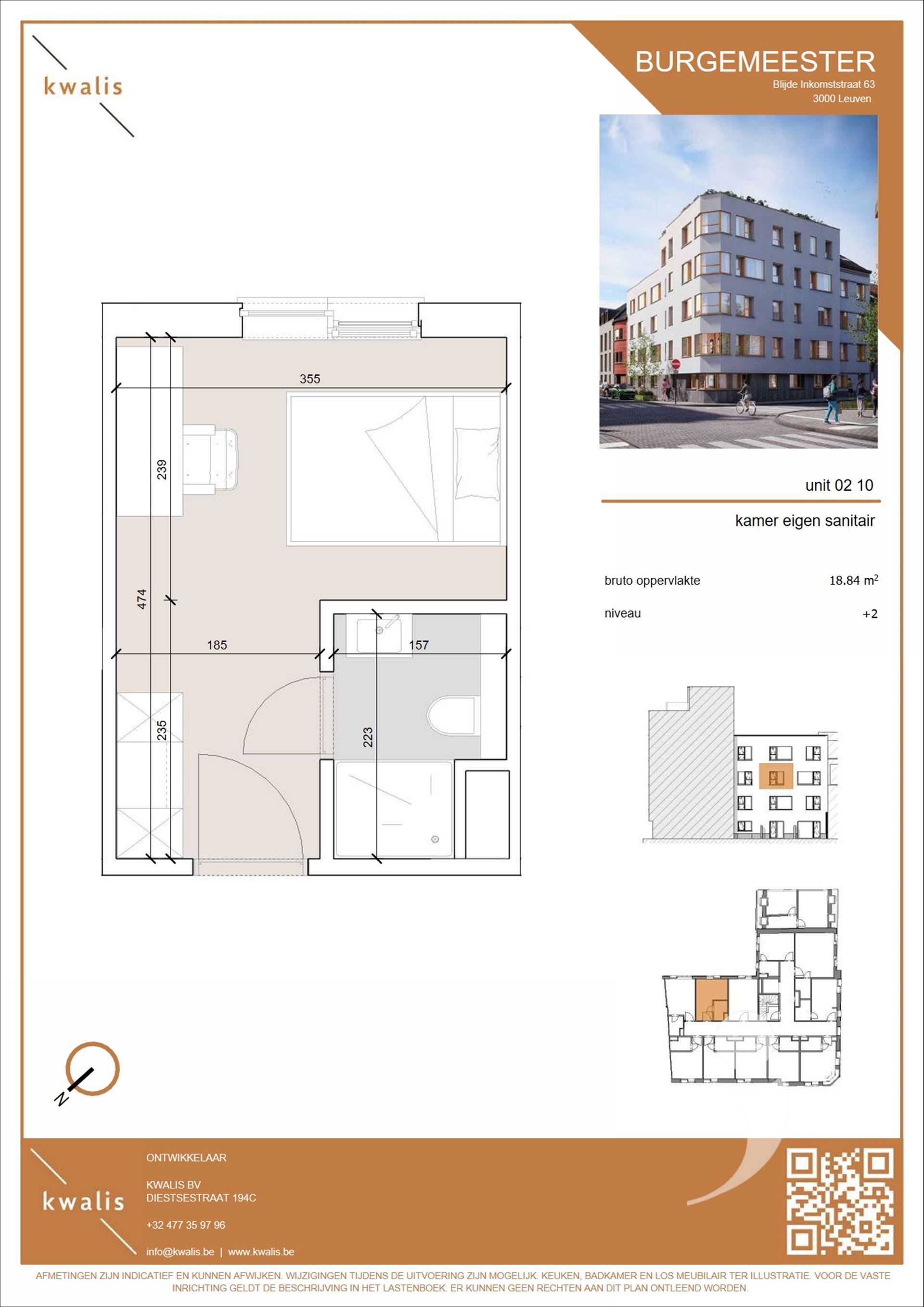 Studentenkamer te huur in LEUVEN