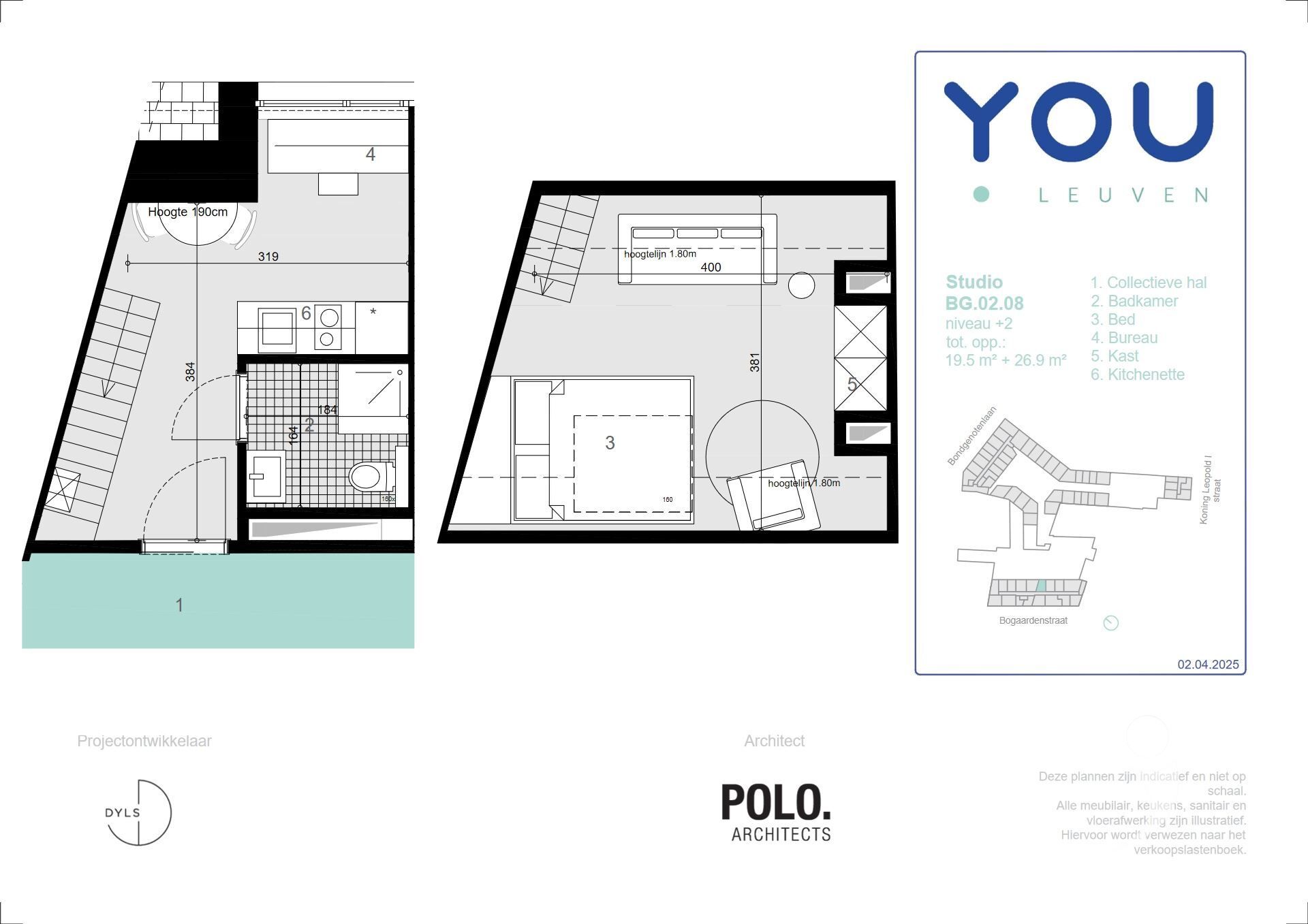 Studentenkamer te huur in LEUVEN