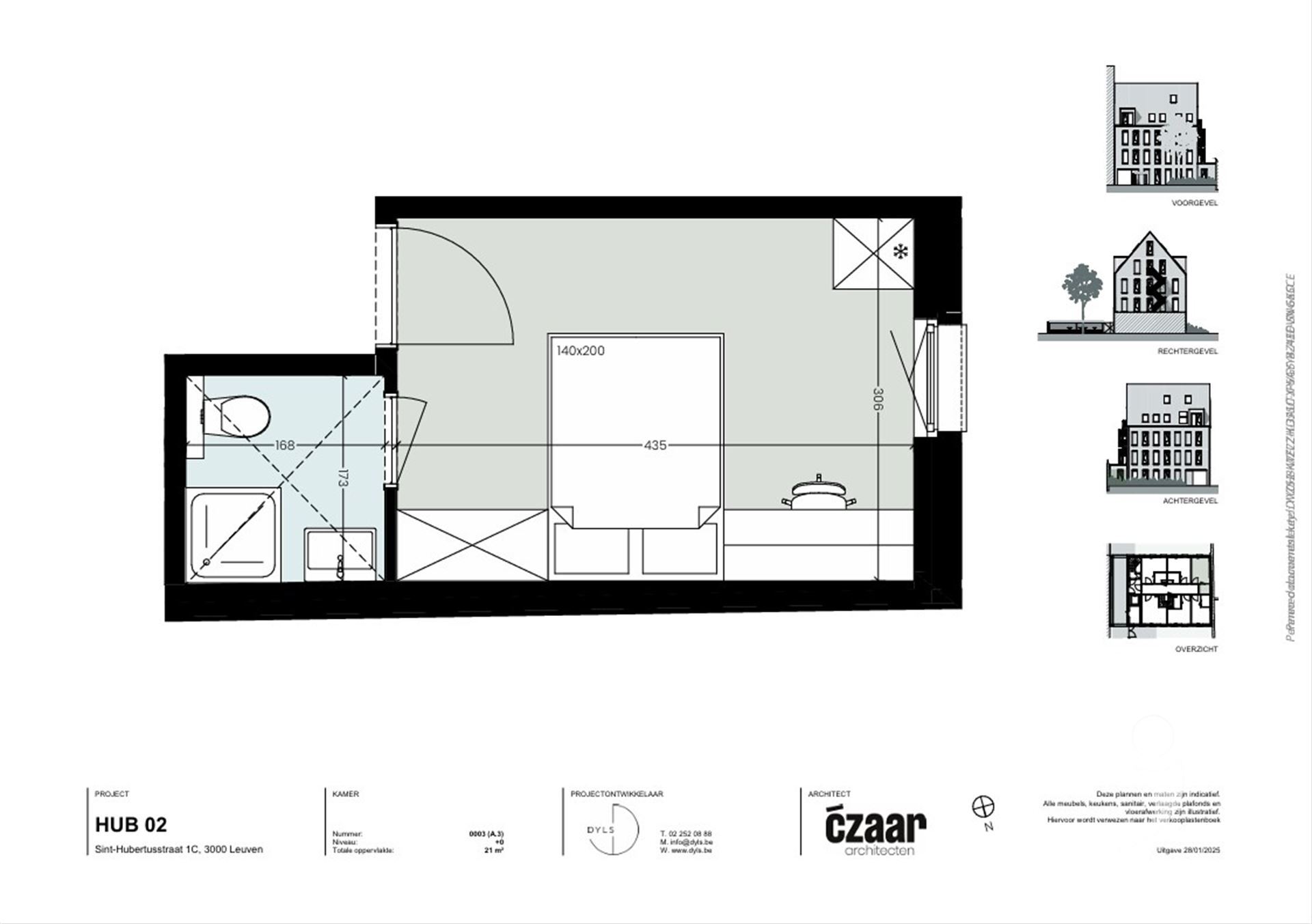 Studentenkamer te huur in LEUVEN